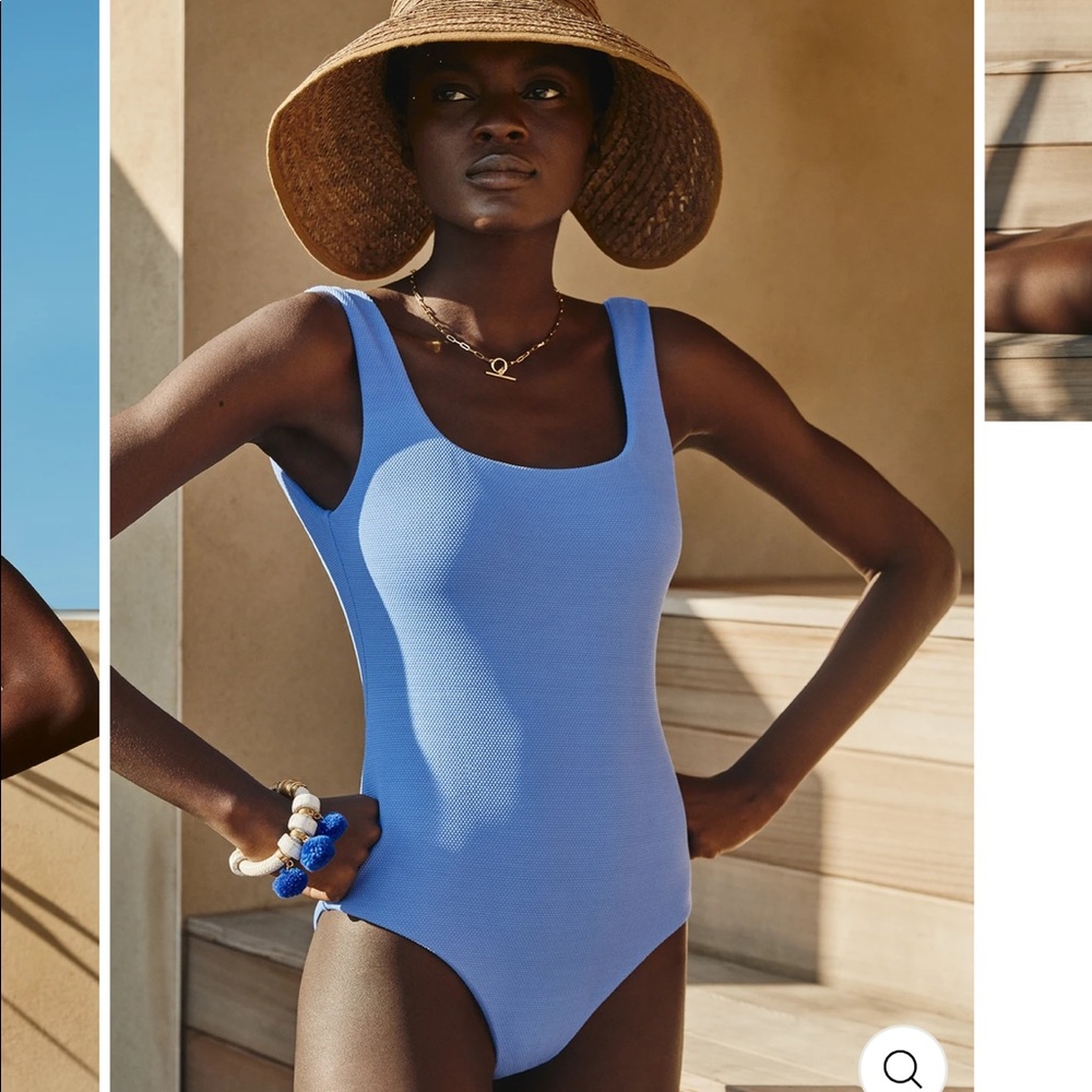 Cossie+Co one piece scoop back swimsuit. WORN ONCE